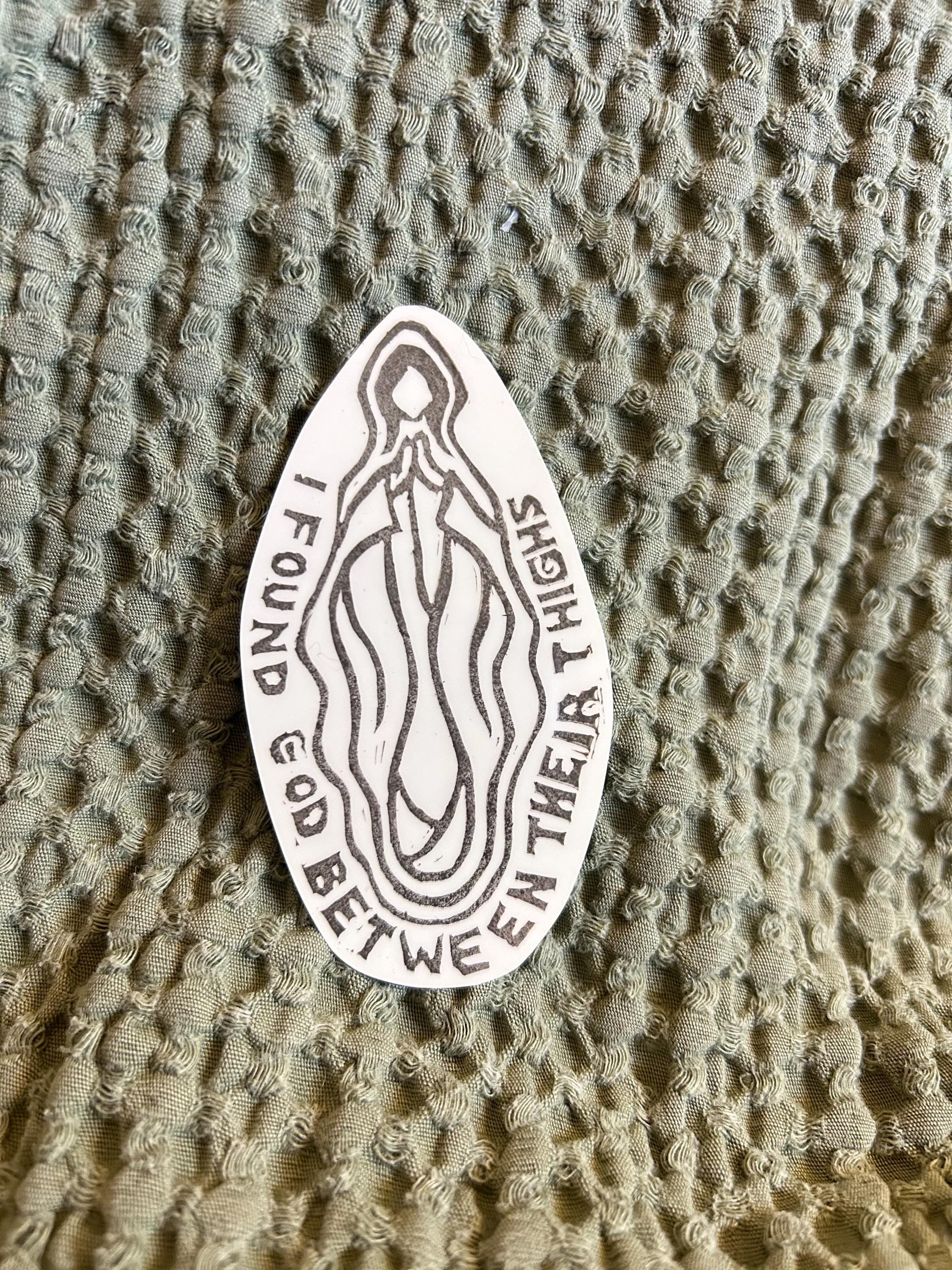 La Virgen Sticker (2x3.5 in)