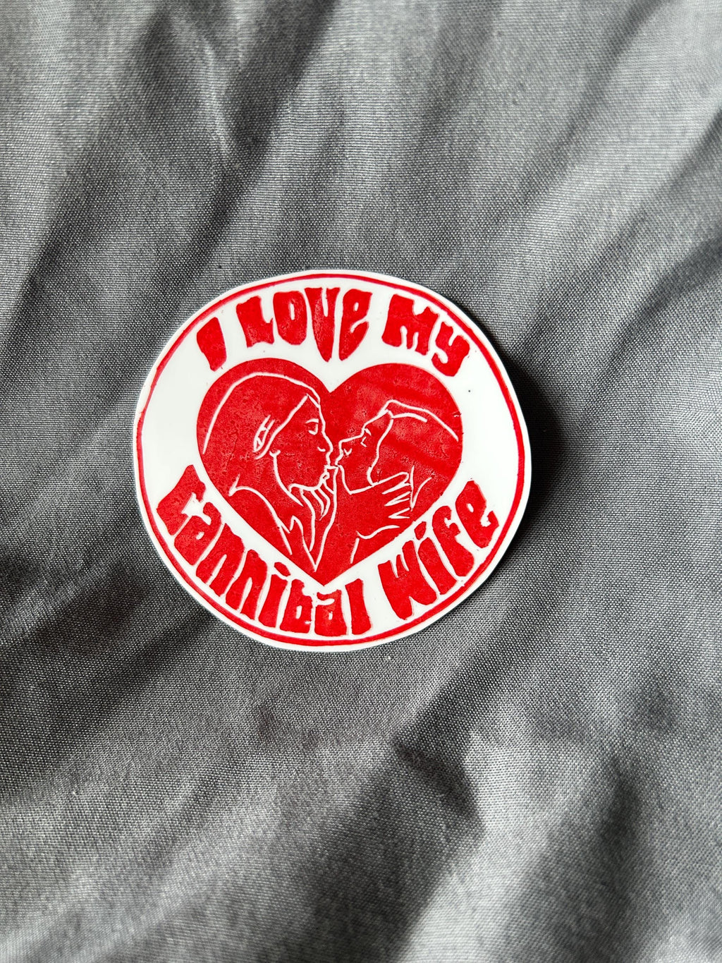 I Love My Cannibal Wife - Stursia (2.75x2.75 in)